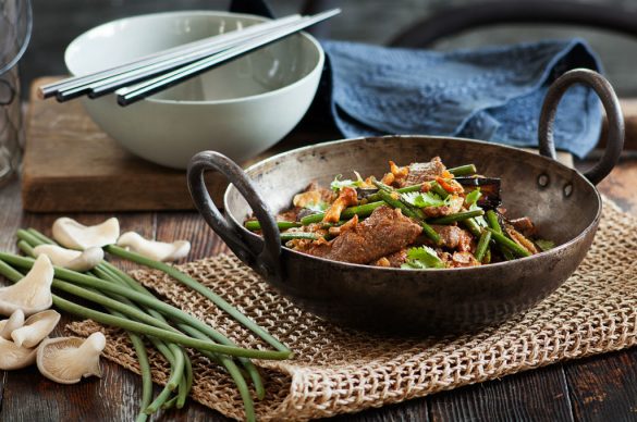 Beef stir fry